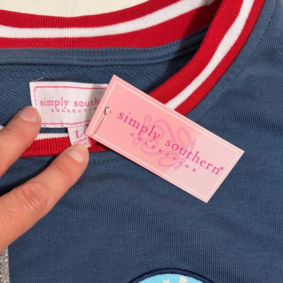 Simply Southern USA crewneck sweatshirt, NWT, Large - Picture 3 of 7